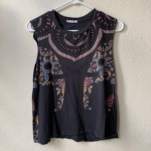 Title Unknown Urban Outfitters Elephant Muscle Top
